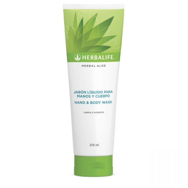 Jabón líquido para manos y cuerpo  Herbal Aloe